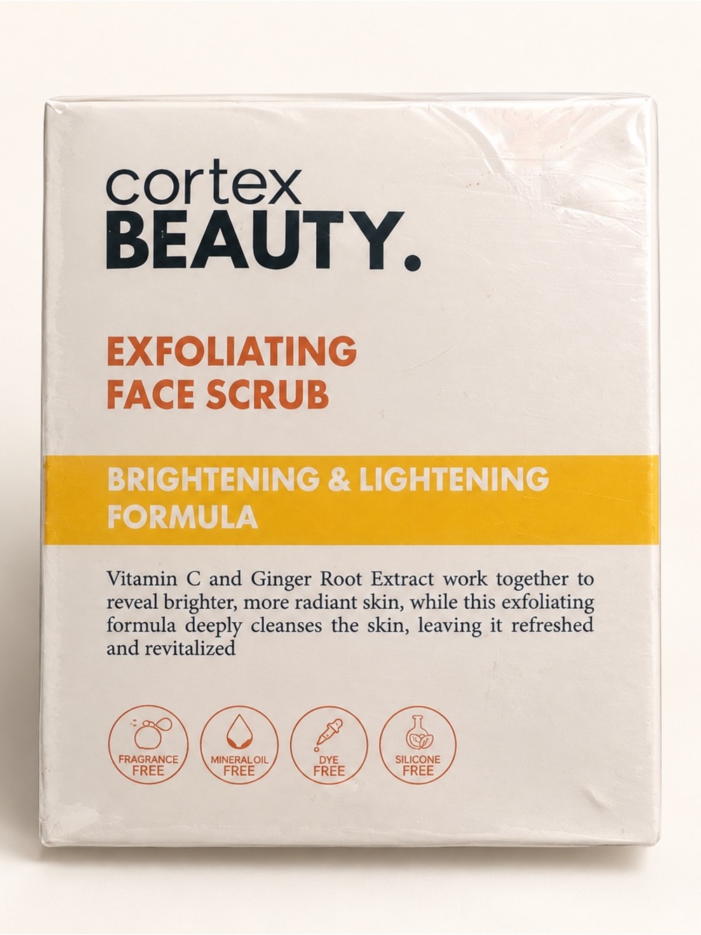 Exfoliating Face Scrub — Brightening Yellow
